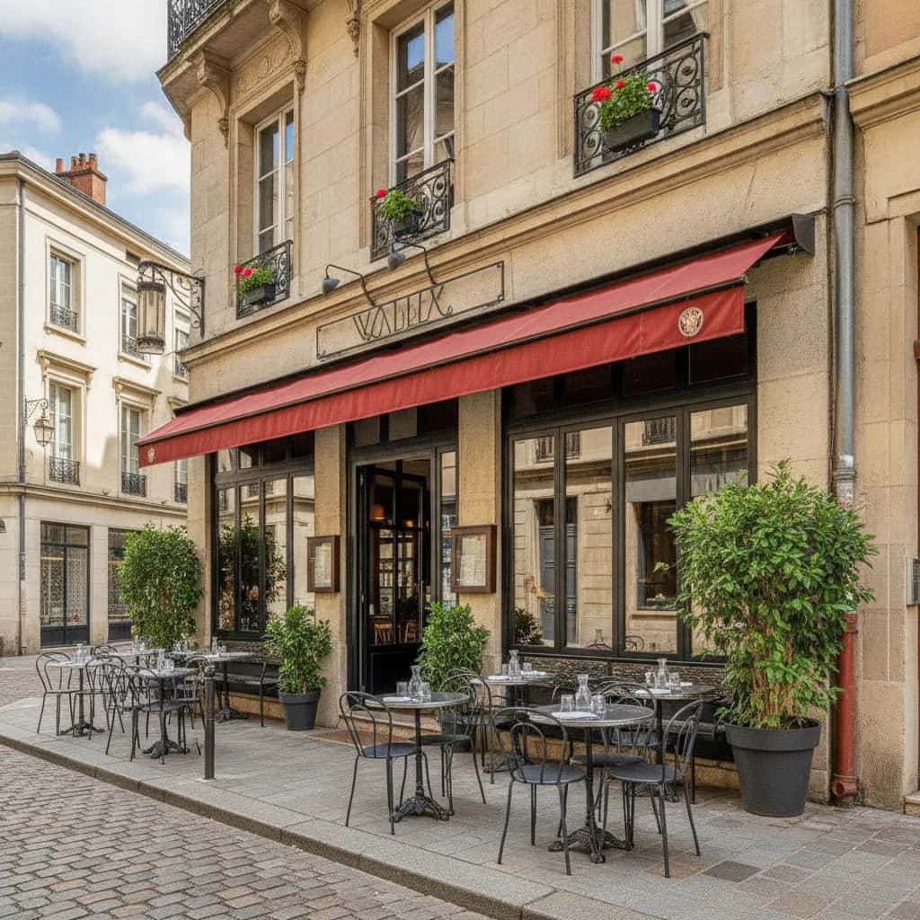 Restaurant 50 couverts à Lyon : terrasse - licence IV