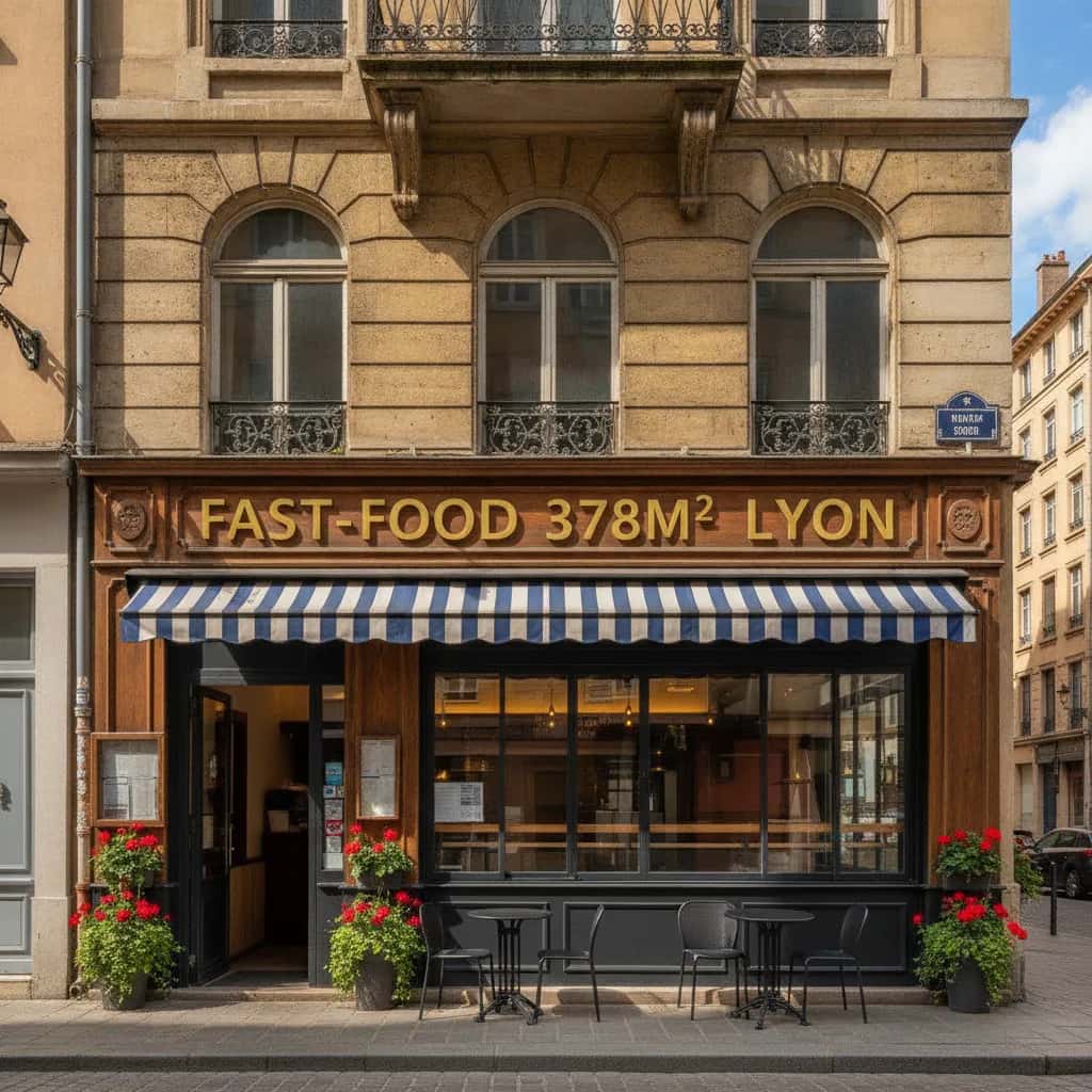 Fast-food 378m² à Lyon