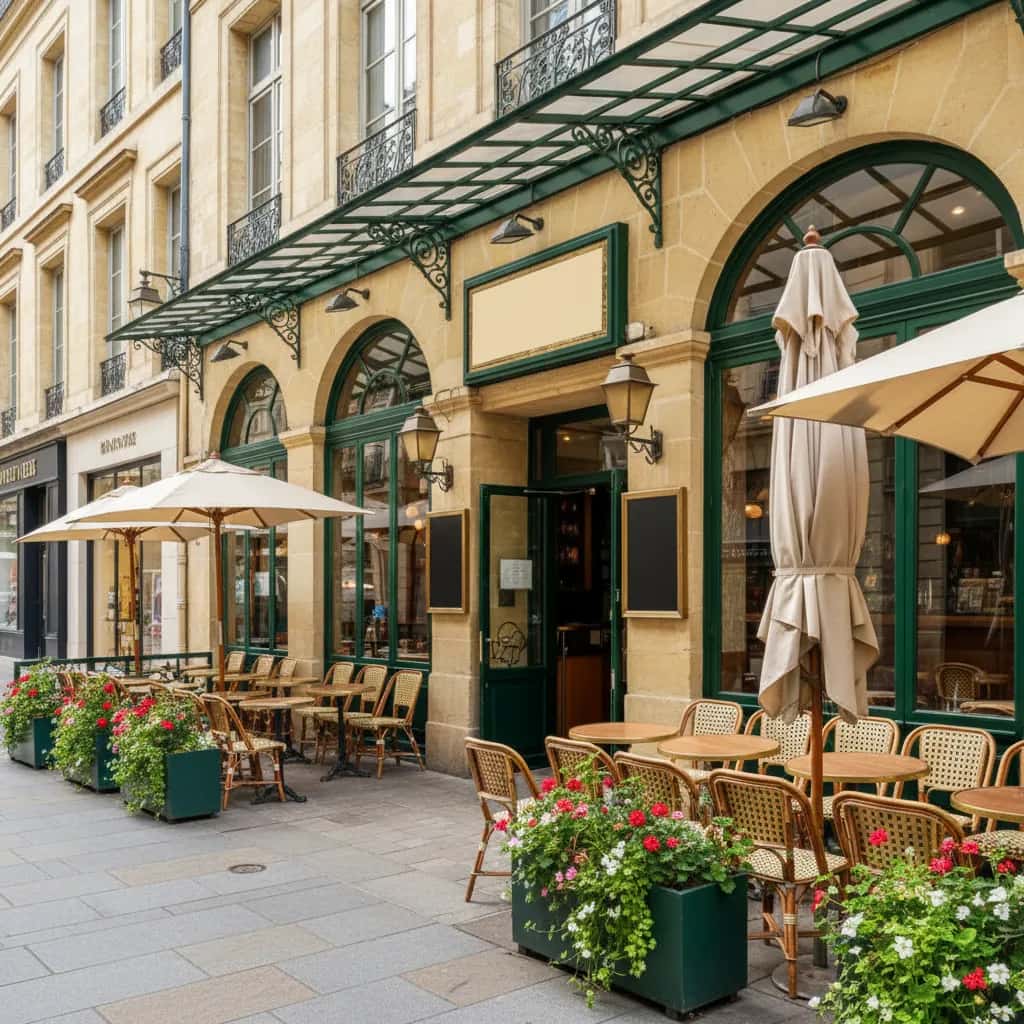 Bar-brasserie à Bordeaux : terrasse - licence IV
