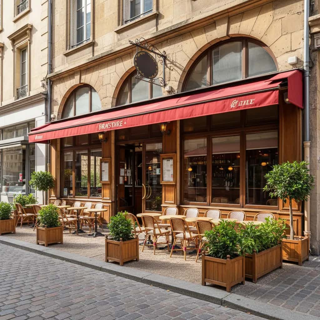 Bar-brasserie 60m² à Lyon : terrasse - licence IV