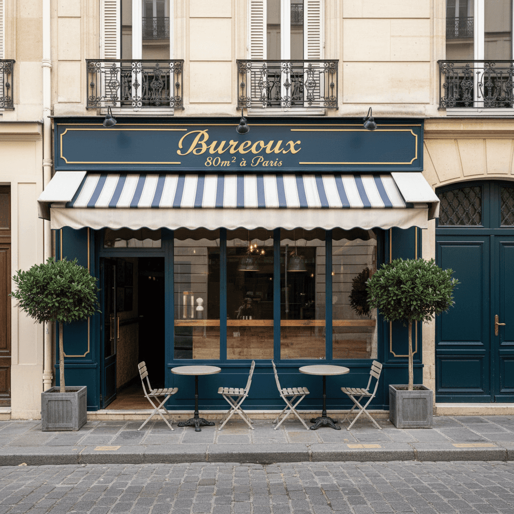 Bureaux 80m² à Paris