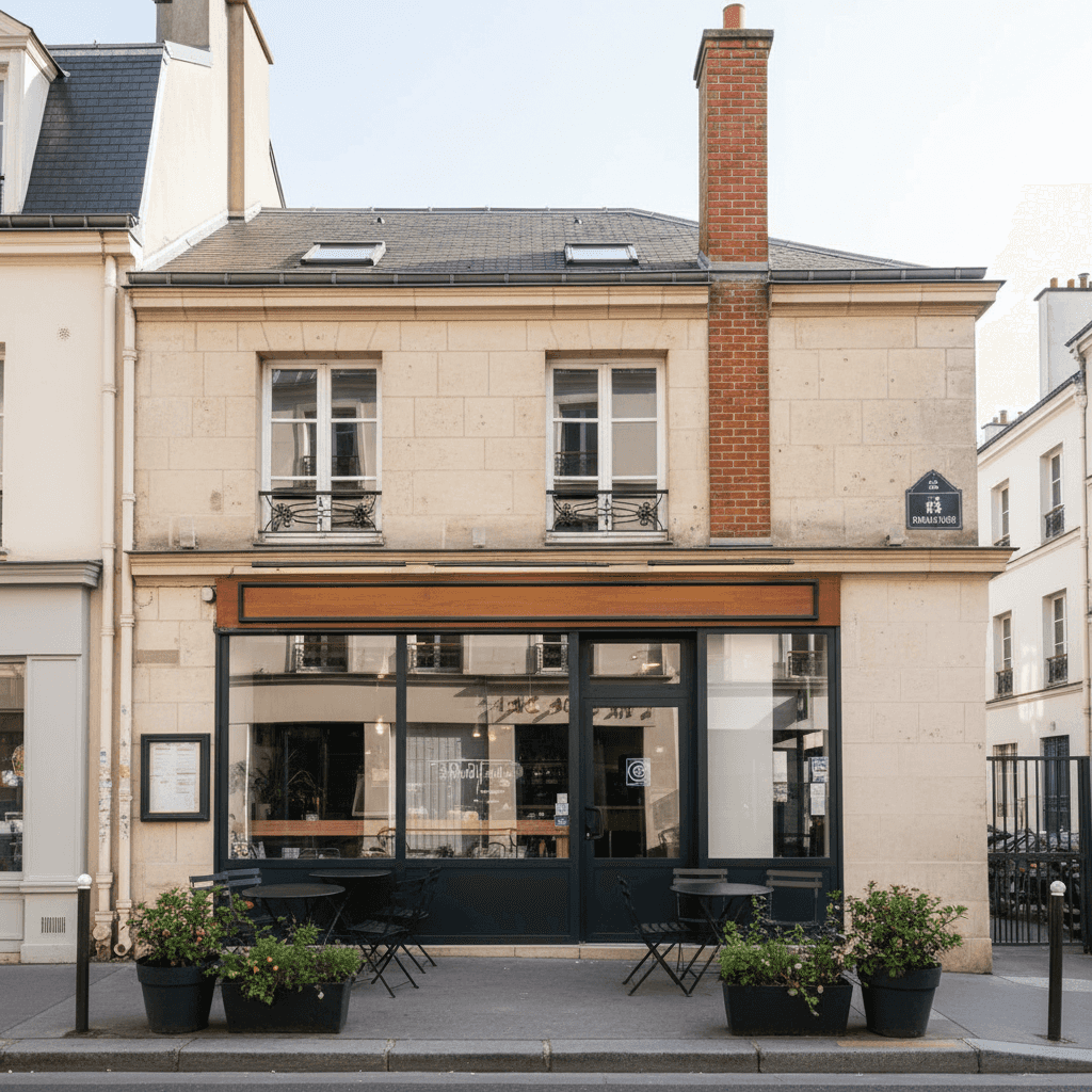 Local de Restauration avec Conduit à Paris