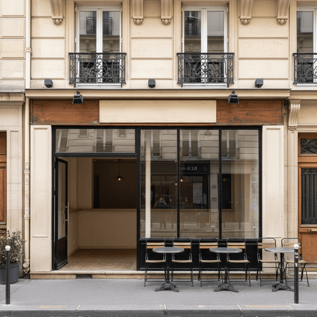 Local vide 75m² à Paris