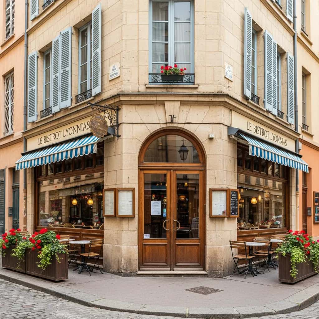 Restaurant 230m² à Lyon : terrasse - climatisation