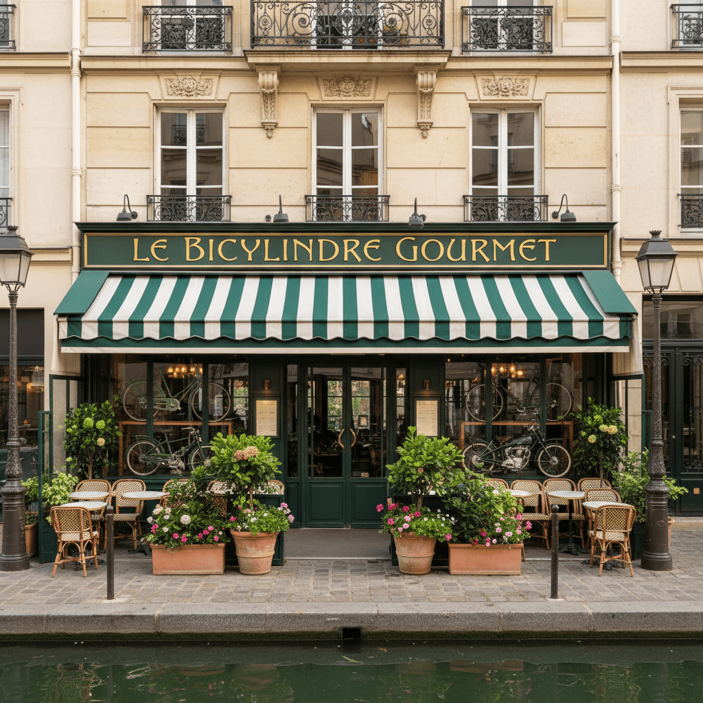 Local commercial d'exception à Paris, Canal Saint-Martin