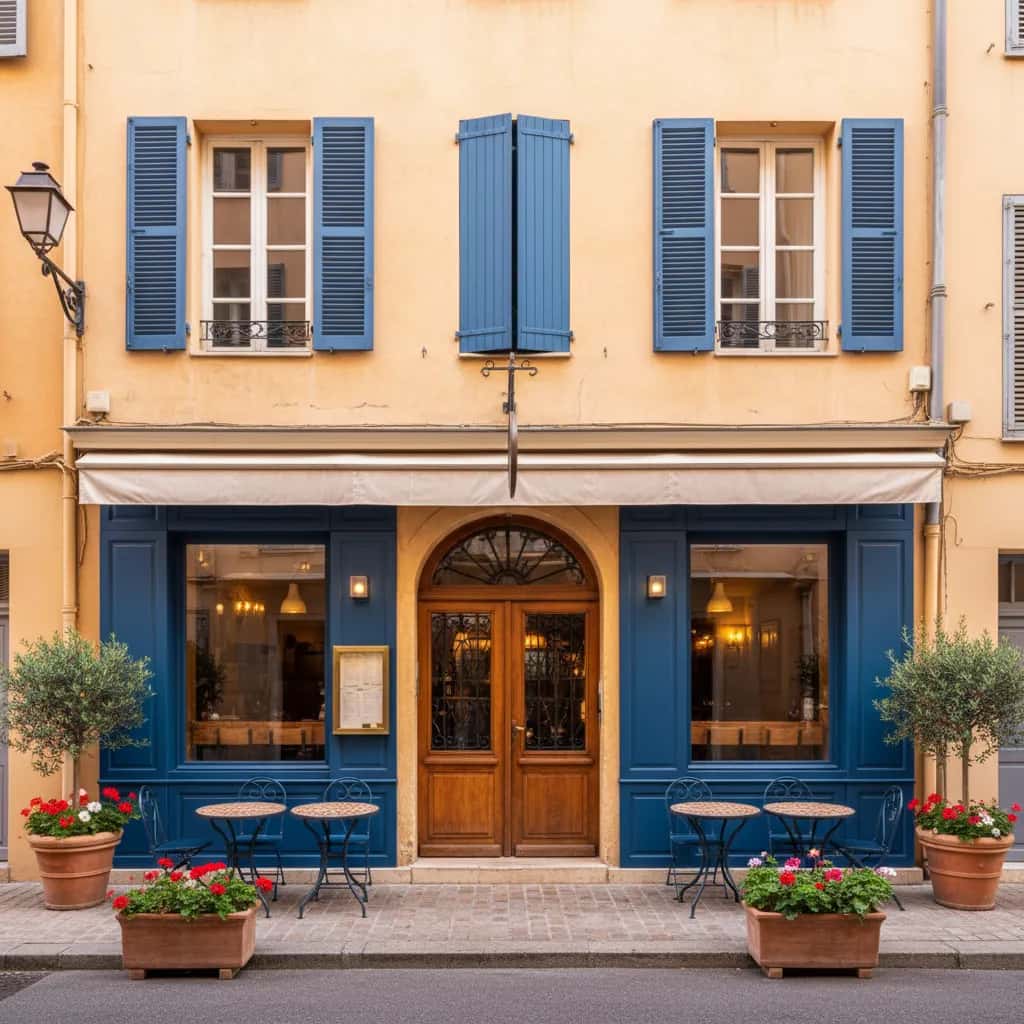 Restaurant 95m² à Nice : terrasse - licence IV