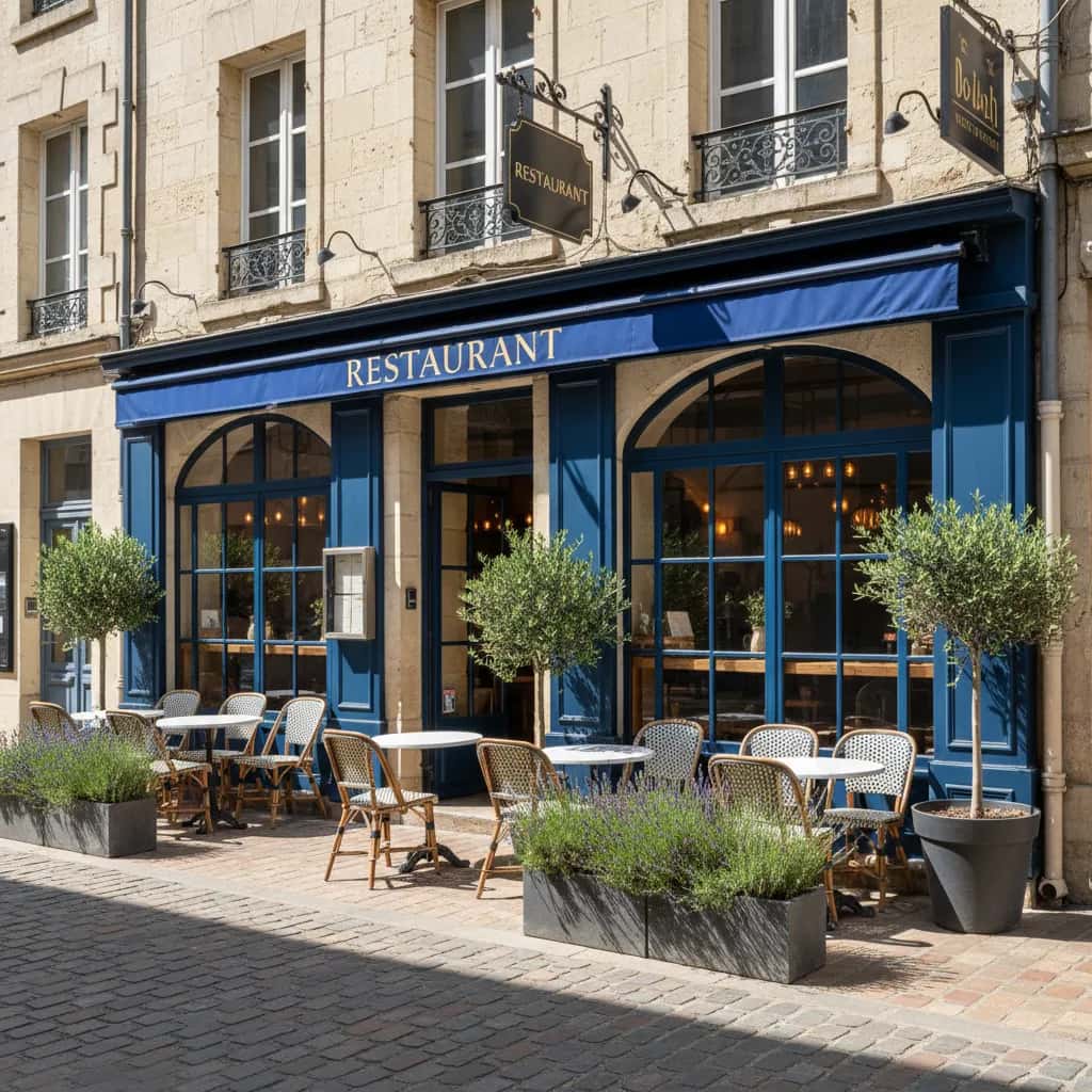 Restaurant à Nantes : terrasse