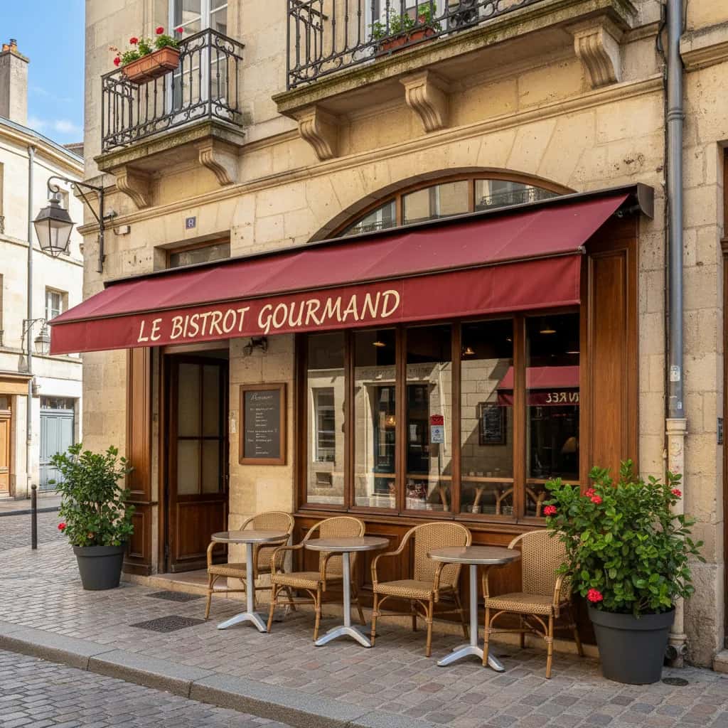 Restaurant 40m² à Bordeaux : extraction - cave/réserve