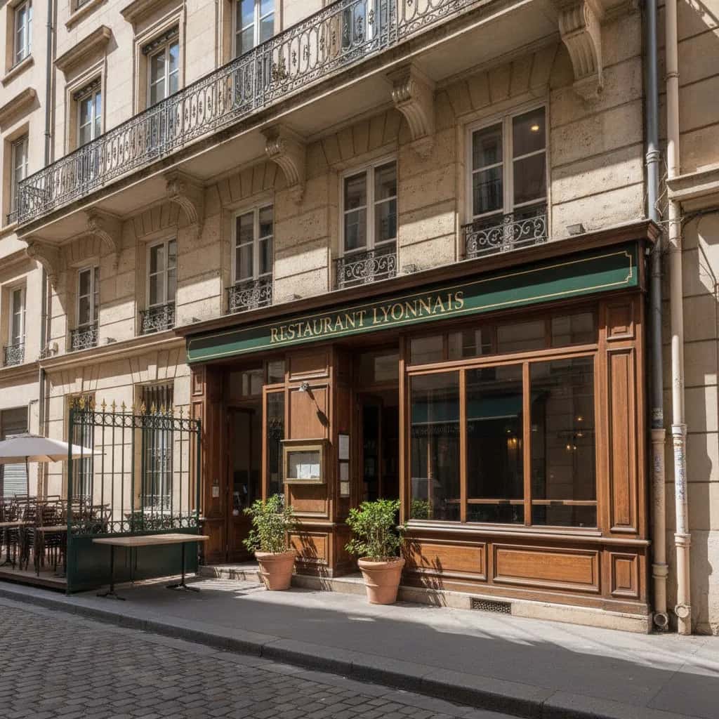 Restaurant 140m² à Lyon : terrasse - licence IV