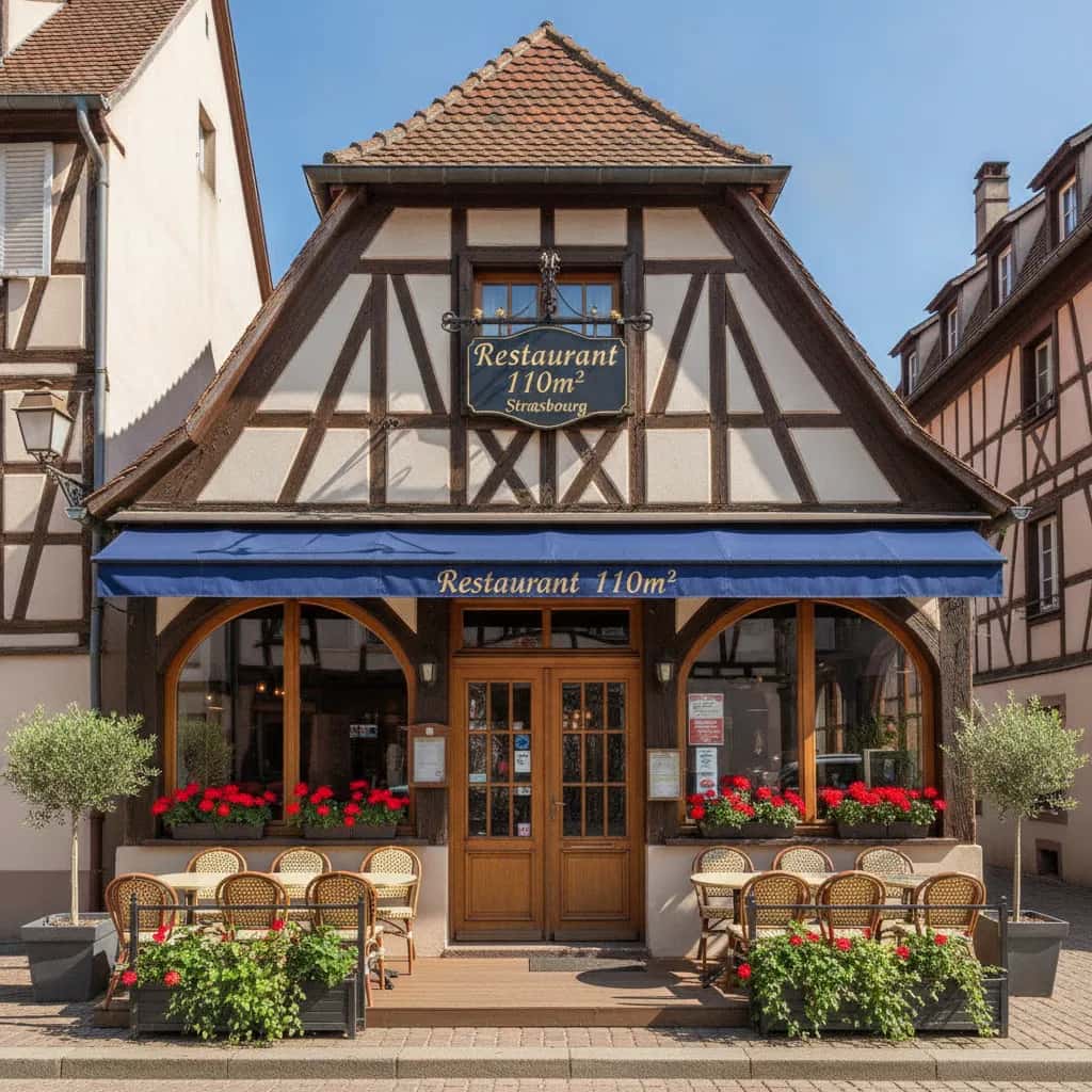 Restaurant 110m² à Strasbourg