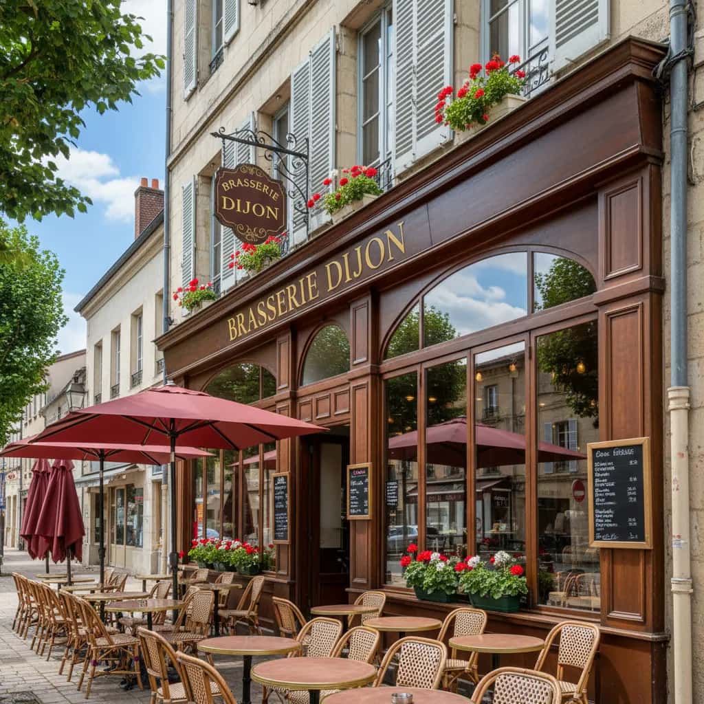 Bar-brasserie 150m² à Dijon : terrasse - licence IV