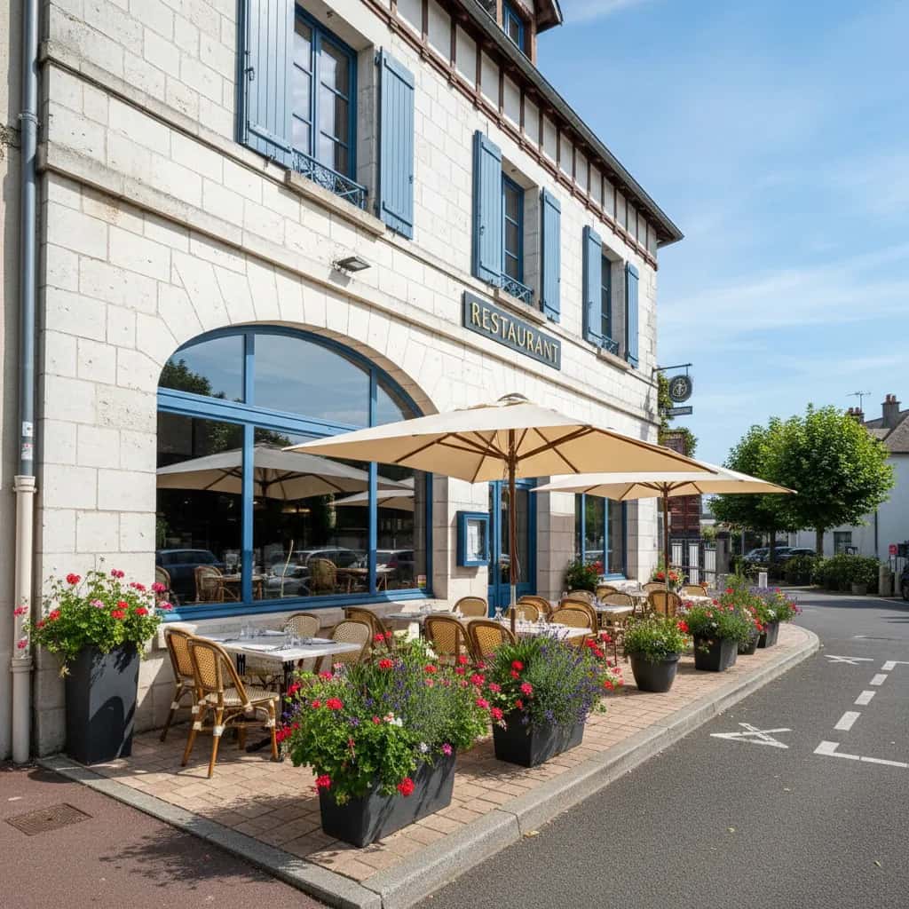 Restaurant 737m² à Nantes : terrasse - licence IV