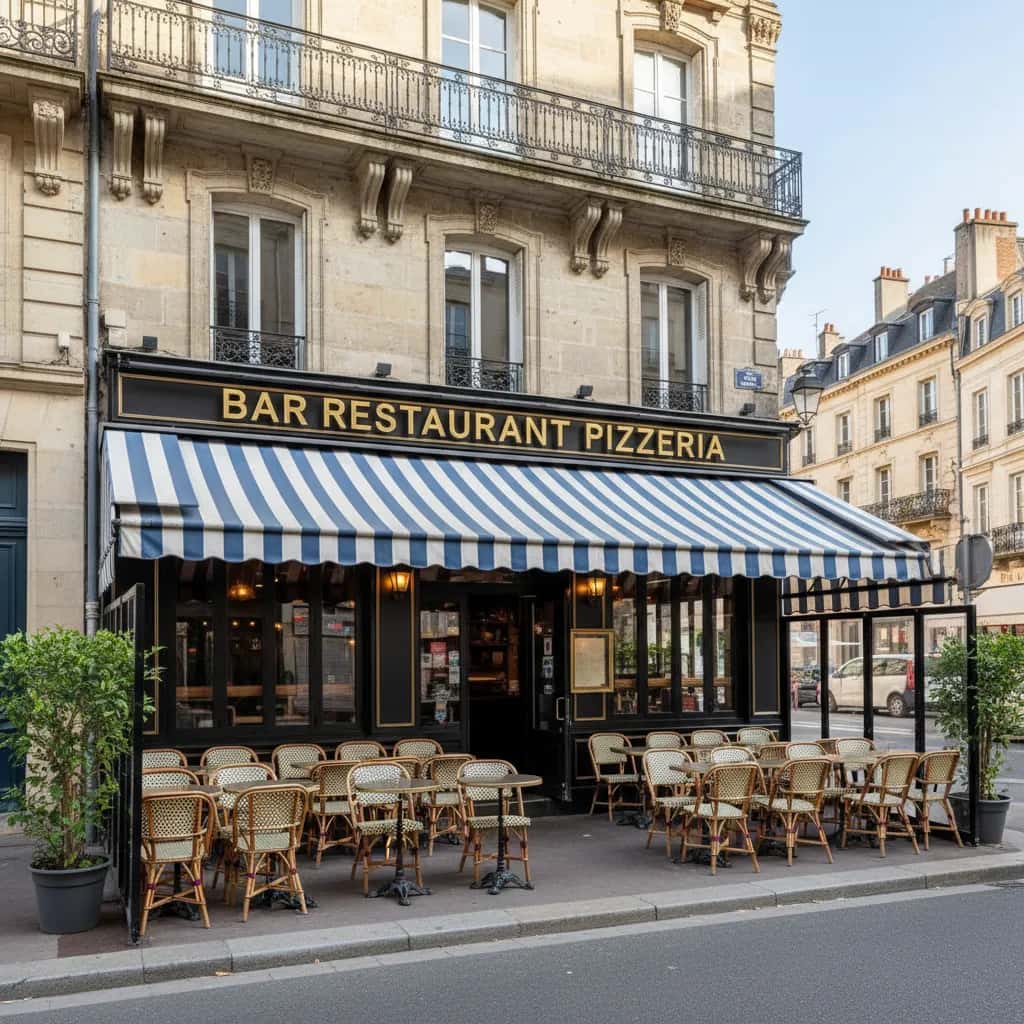 Restaurant 200m² à Nantes : terrasse - licence IV