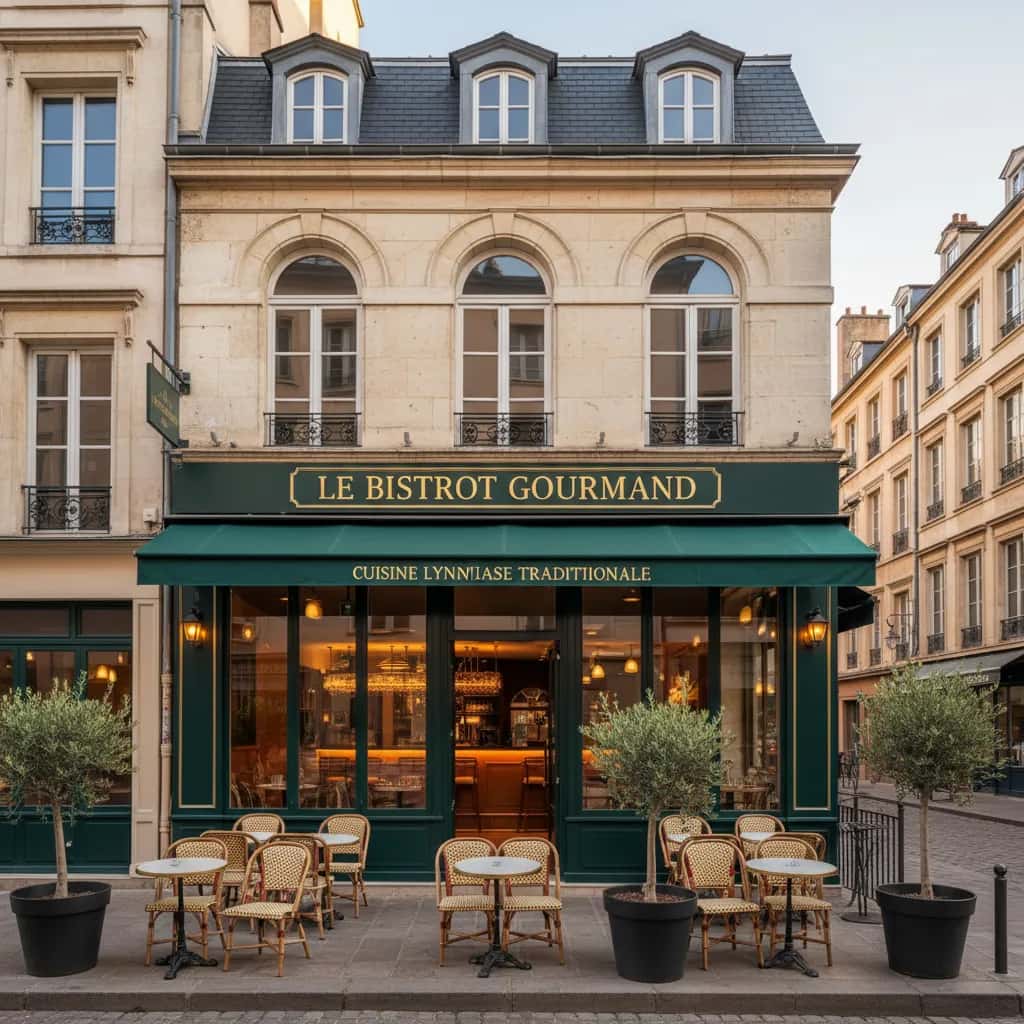 Restaurant à Lyon : terrasse - licence IV