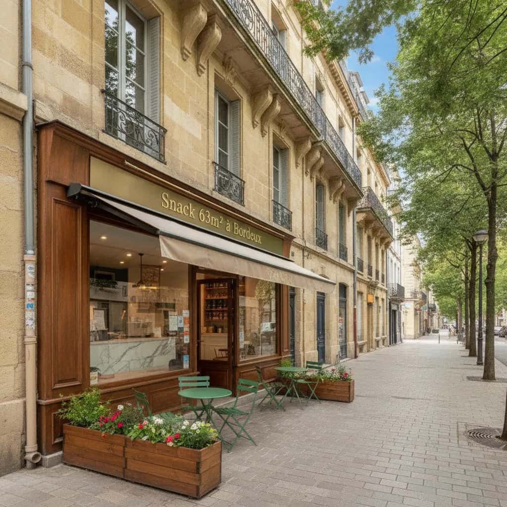 Snack 63m² à Bordeaux