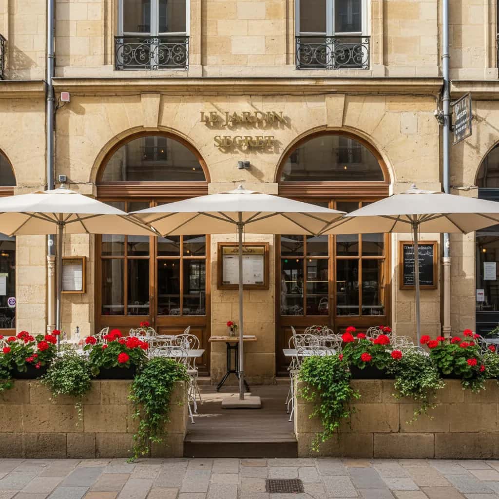 Restaurant à Bordeaux : terrasse - licence IV