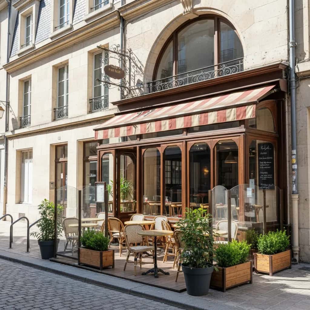 Bar-brasserie à Nantes : terrasse - licence IV