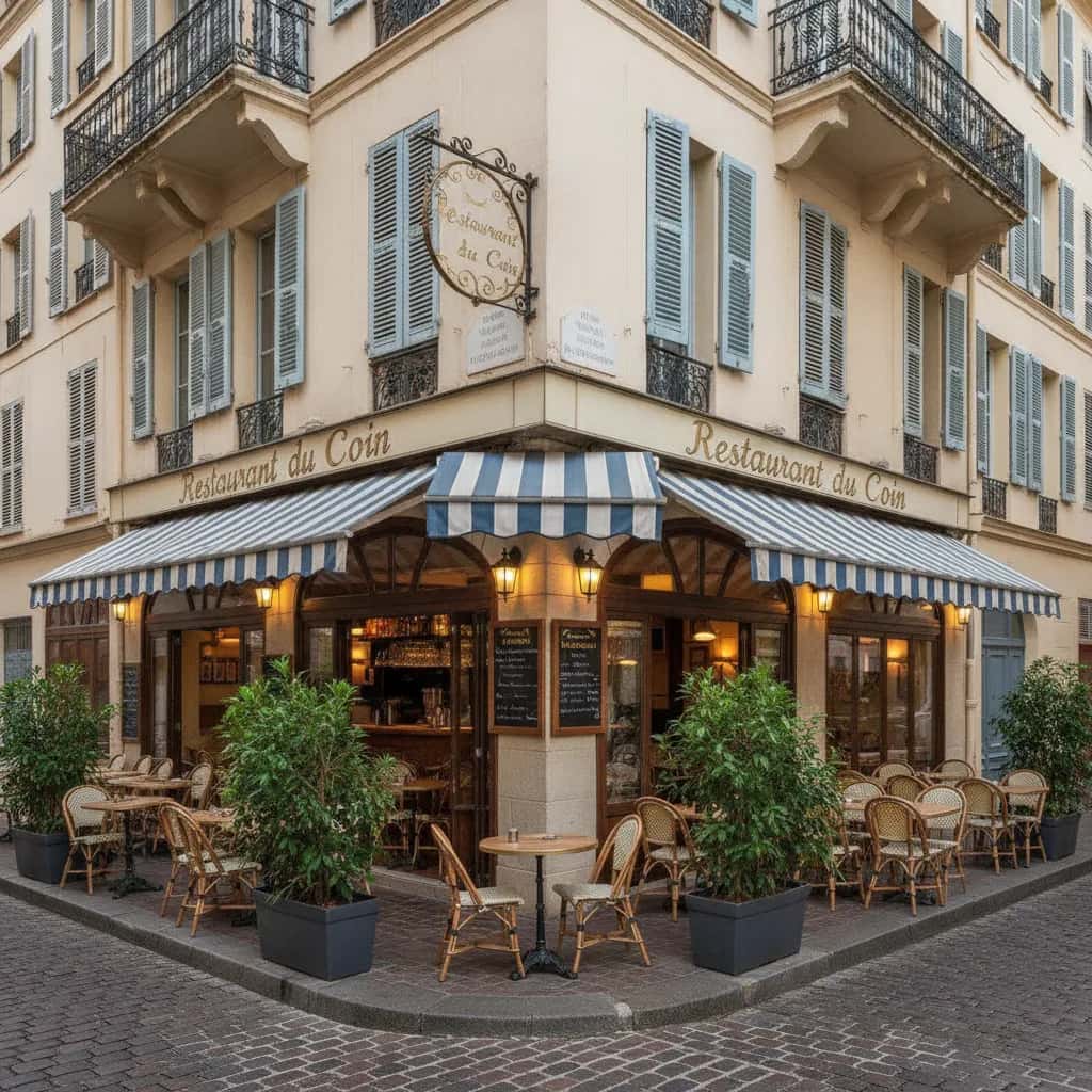 Restaurant 80m² à Nice : terrasse - licence IV