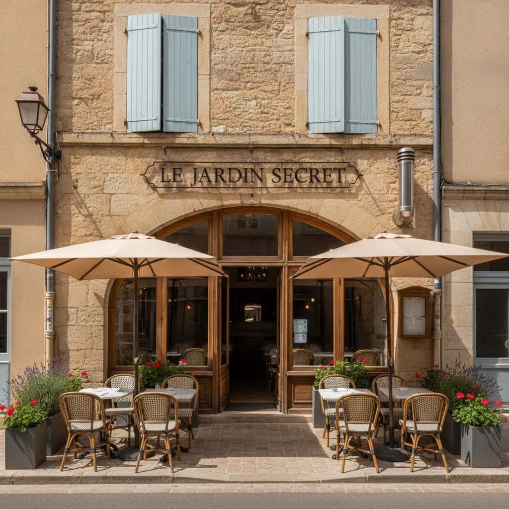 Restaurant 40m² à Aix-en-Provence : terrasse - extraction