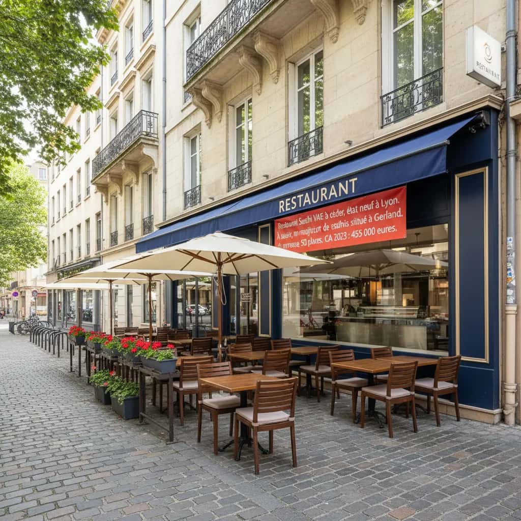 Restaurant à Lyon : terrasse