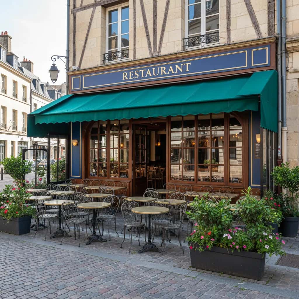 Restaurant 70m² à Nantes : terrasse - licence IV