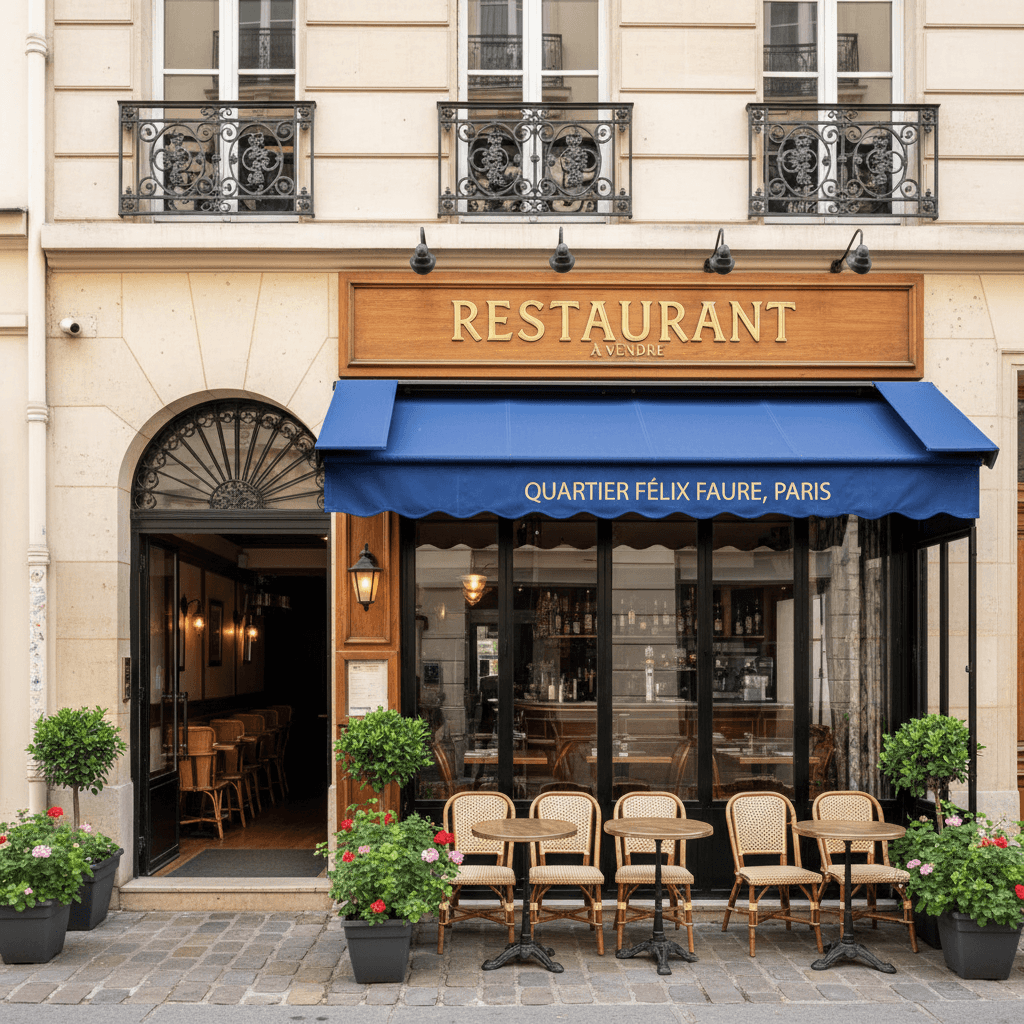 Restaurant à vendre - Quartier Félix Faure, Paris