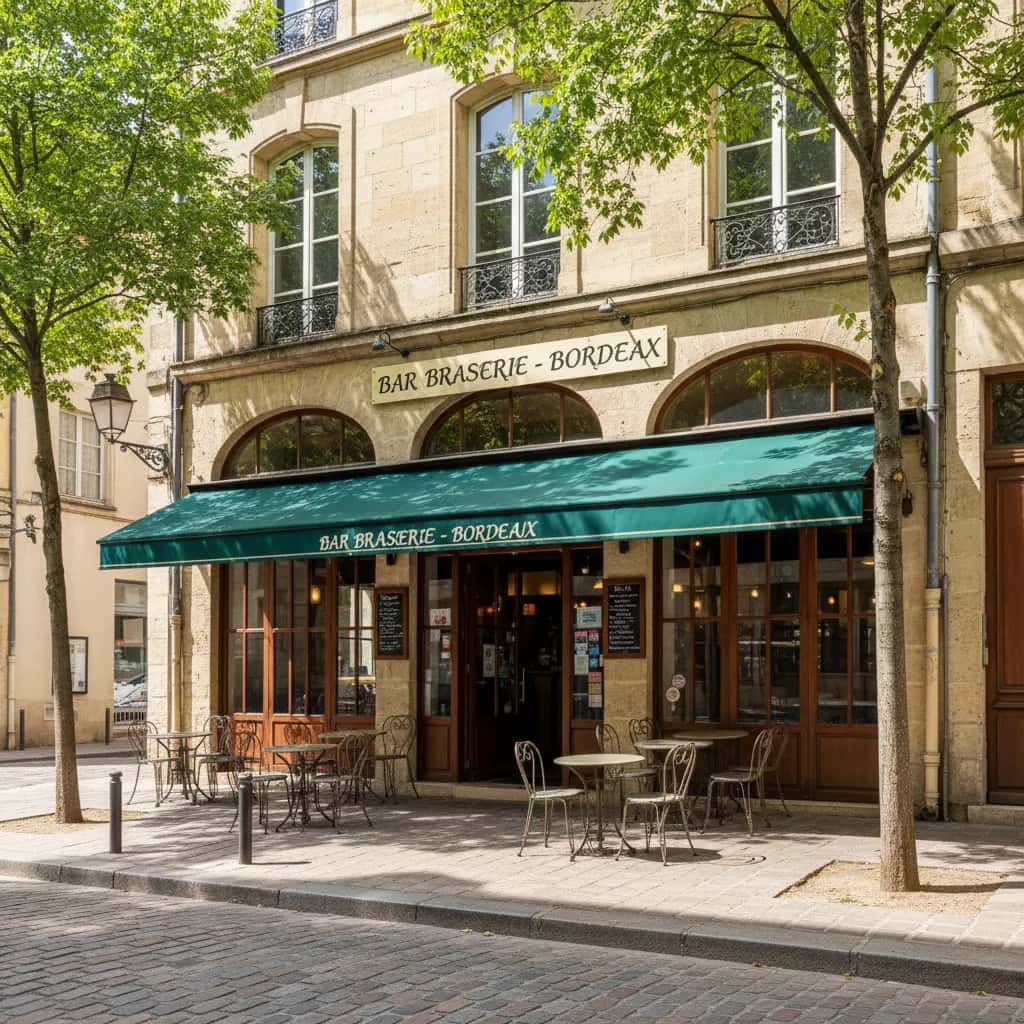Bar-brasserie 120m² à Bordeaux : licence IV - extraction