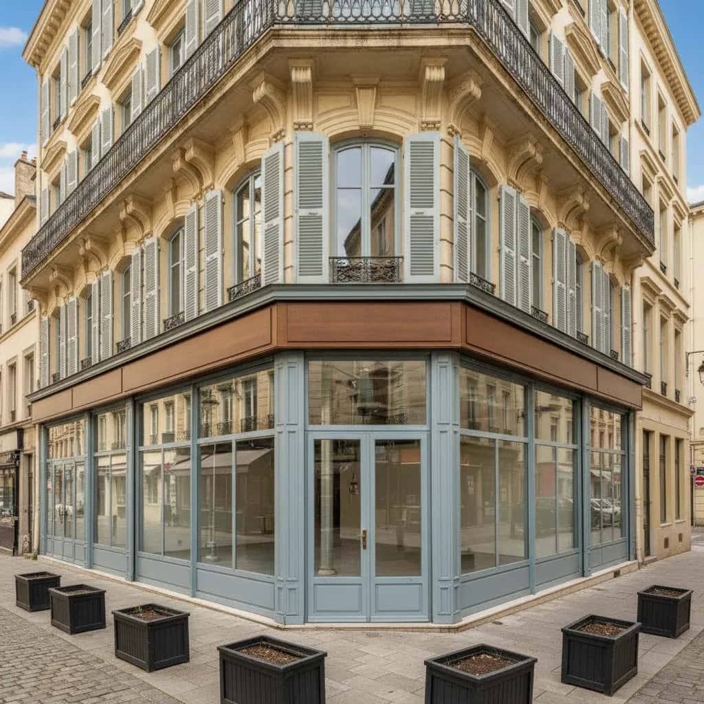 Local vide 247m² à Lyon : extraction