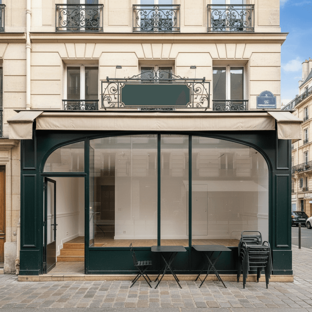 Local vide 150m² à Paris