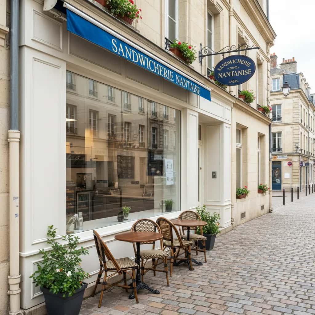Fast-food 40m² à Nantes : extraction