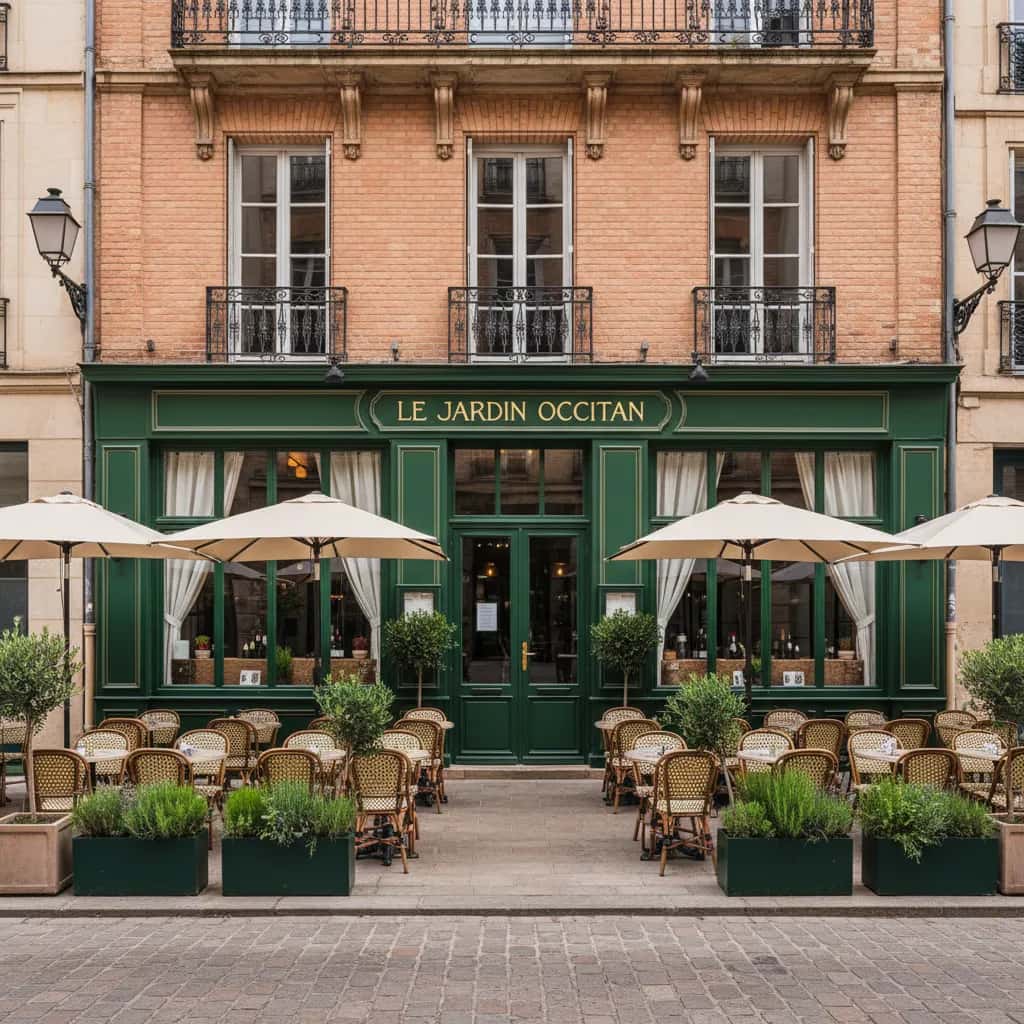 Restaurant 400m² à Toulouse : terrasse - licence IV