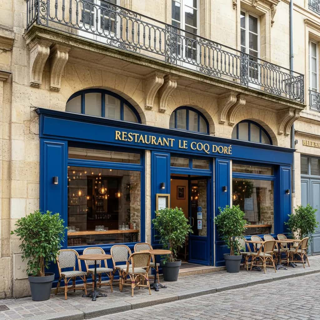 Restaurant 135m² à Bordeaux : terrasse - extraction