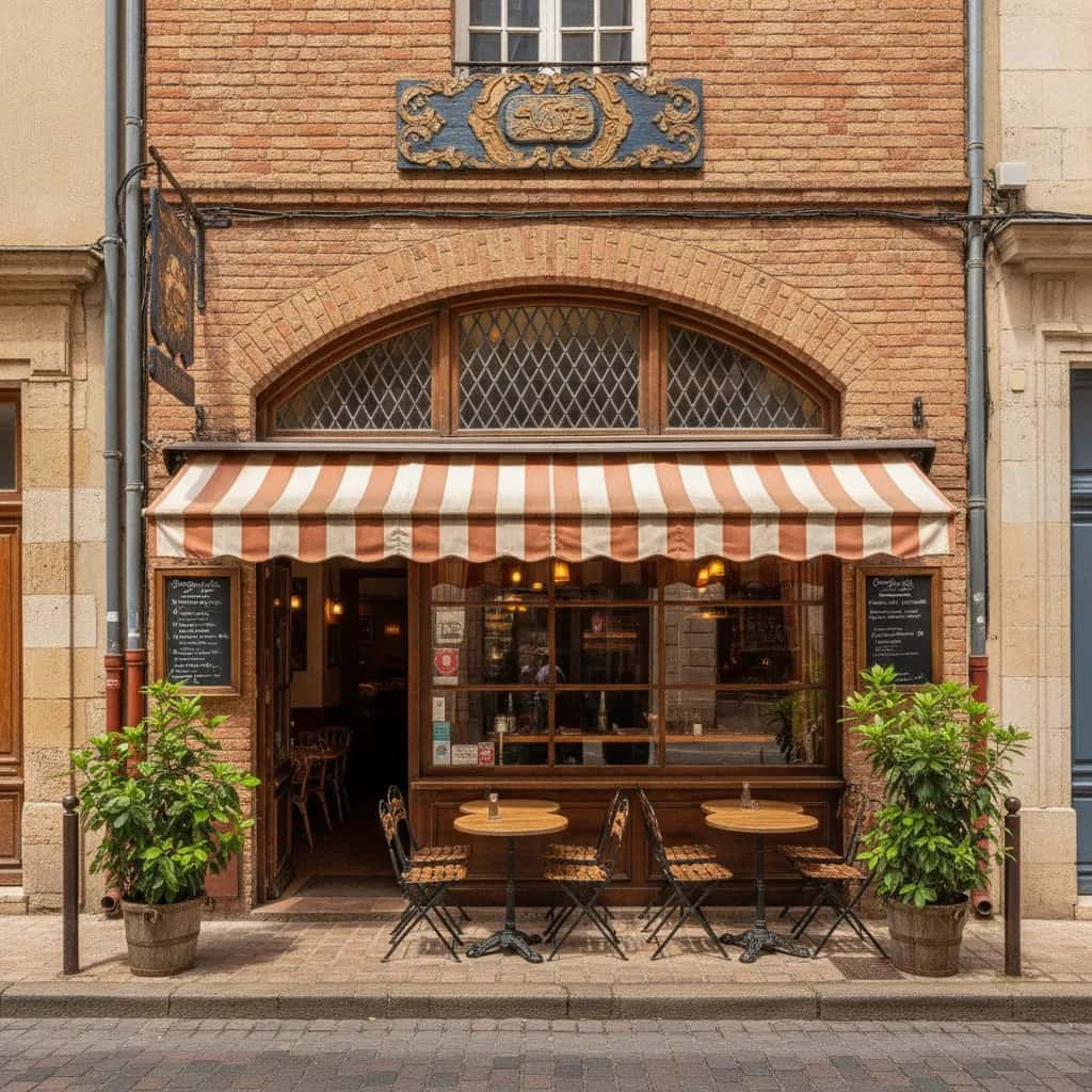 Restaurant 80m² à Toulouse : terrasse - licence IV