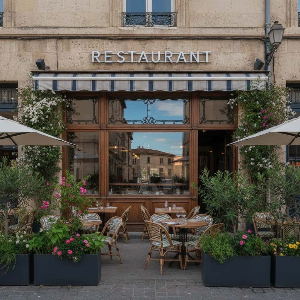 Restaurant à Montpellier : terrasse - licence IV