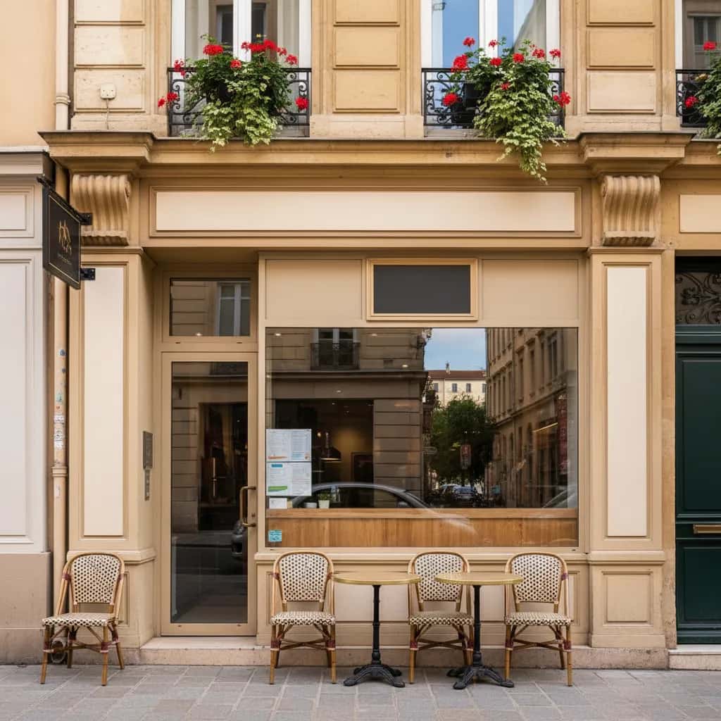 Restaurant 35m² à Lyon : extraction