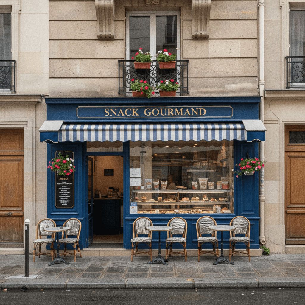 Snack 8 couverts à Paris