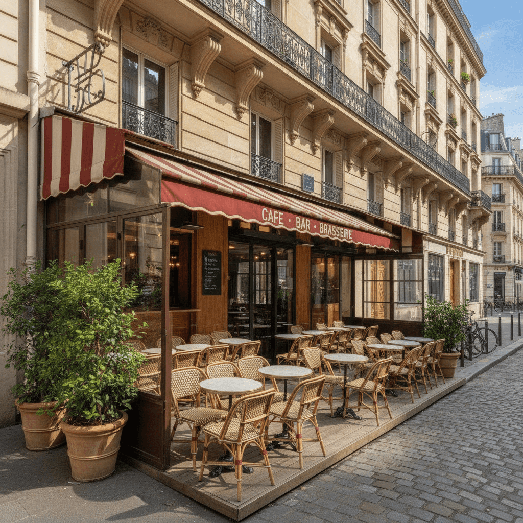Bar-brasserie 72 couverts à Paris : cuisine équipée - cave/réserve en liquidation judiciaire
