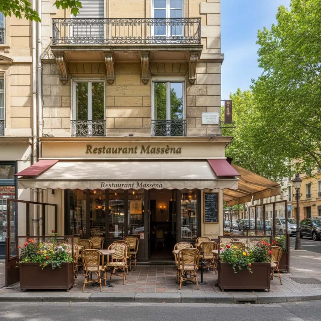 Restaurant à Lyon : terrasse - licence IV