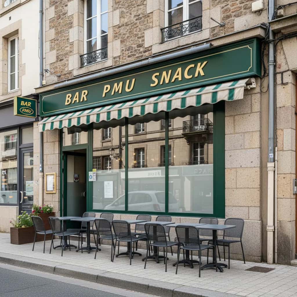 Snack à Nantes : terrasse - licence IV