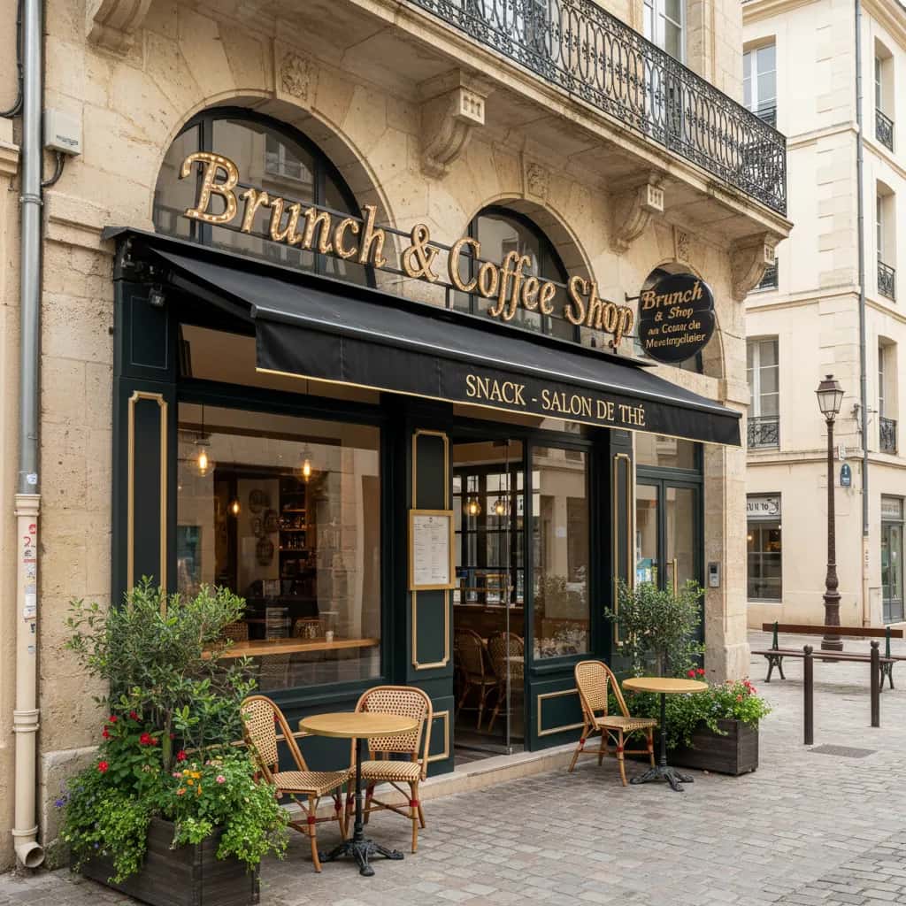 Snack 50m² à Montpellier : terrasse