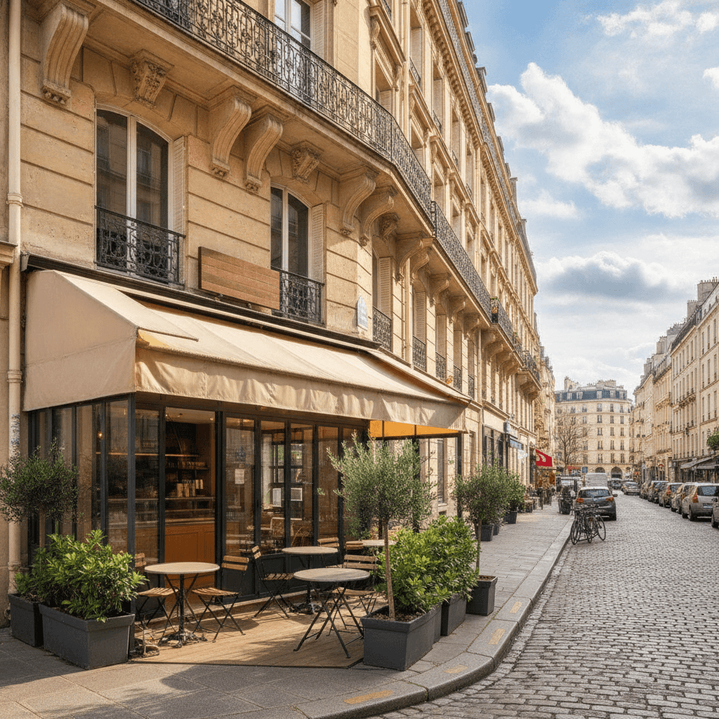 Snack 280m² à Paris : climatisation - cave/réserve