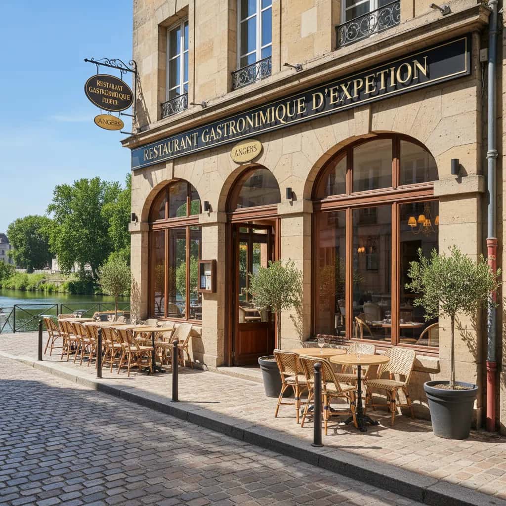 Restaurant 400m² à Angers : terrasse - licence IV