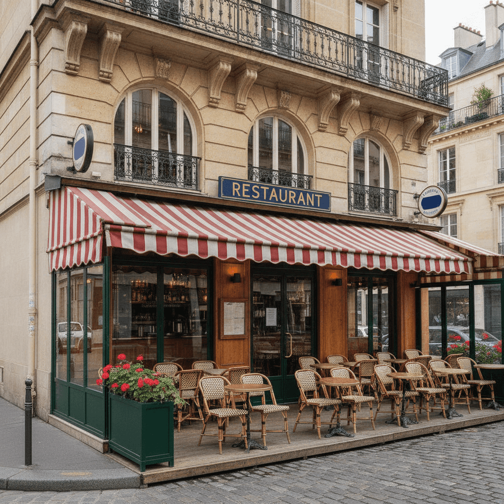 Restaurant 190 couverts à Paris : terrasse - licence IV en liquidation judiciaire