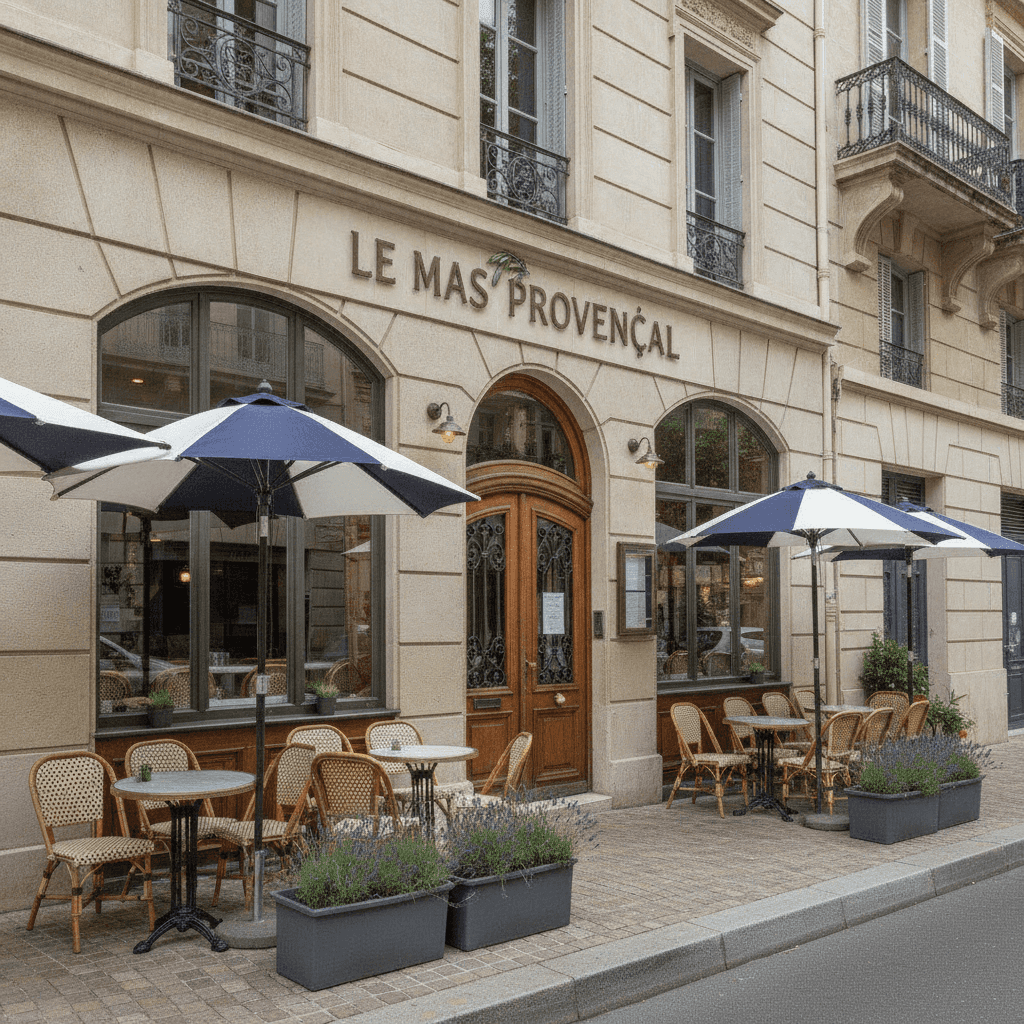 Restaurant 150m² à Marseille : terrasse - licence IV