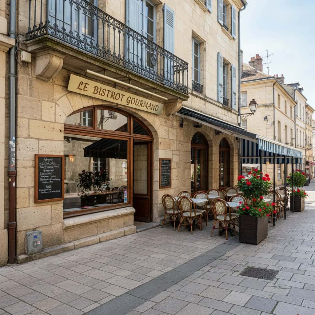 Restaurant 450m² à Dijon : terrasse - licence IV