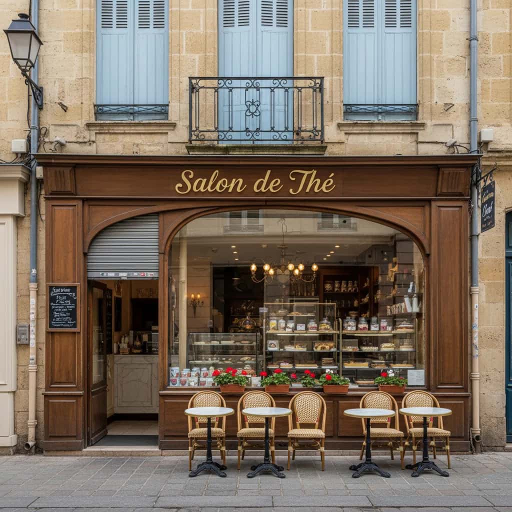 Snack 60m² à Bordeaux : terrasse - cave/réserve