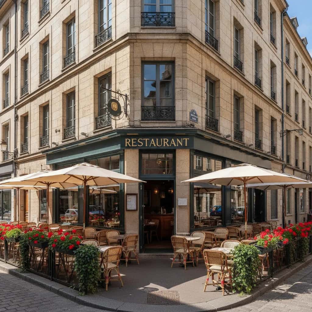 Restaurant 140m² à Lyon : terrasse - licence IV