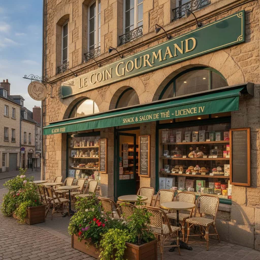 Snack à Angers : terrasse - licence IV