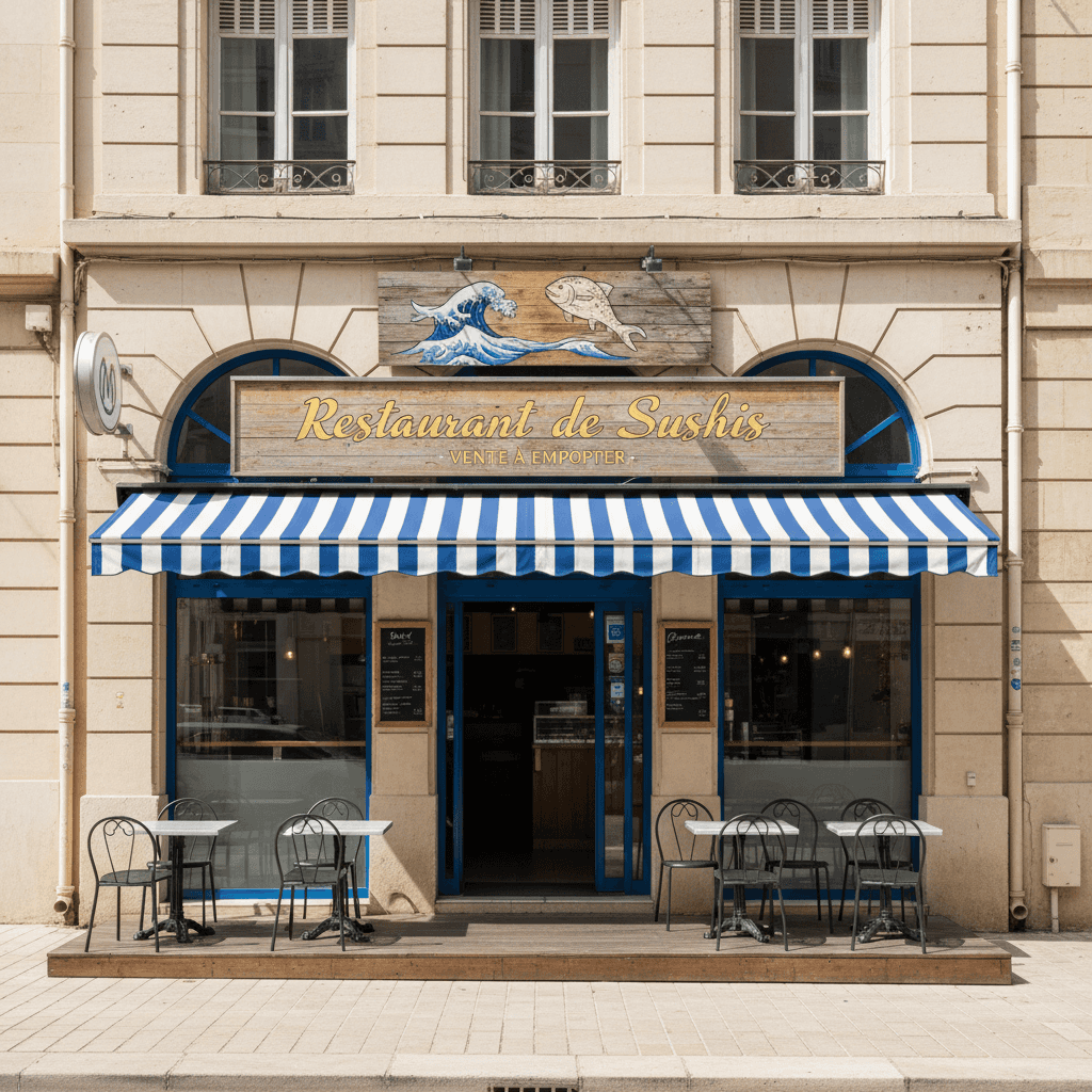 Fast-food à Marseille : vente à emporter