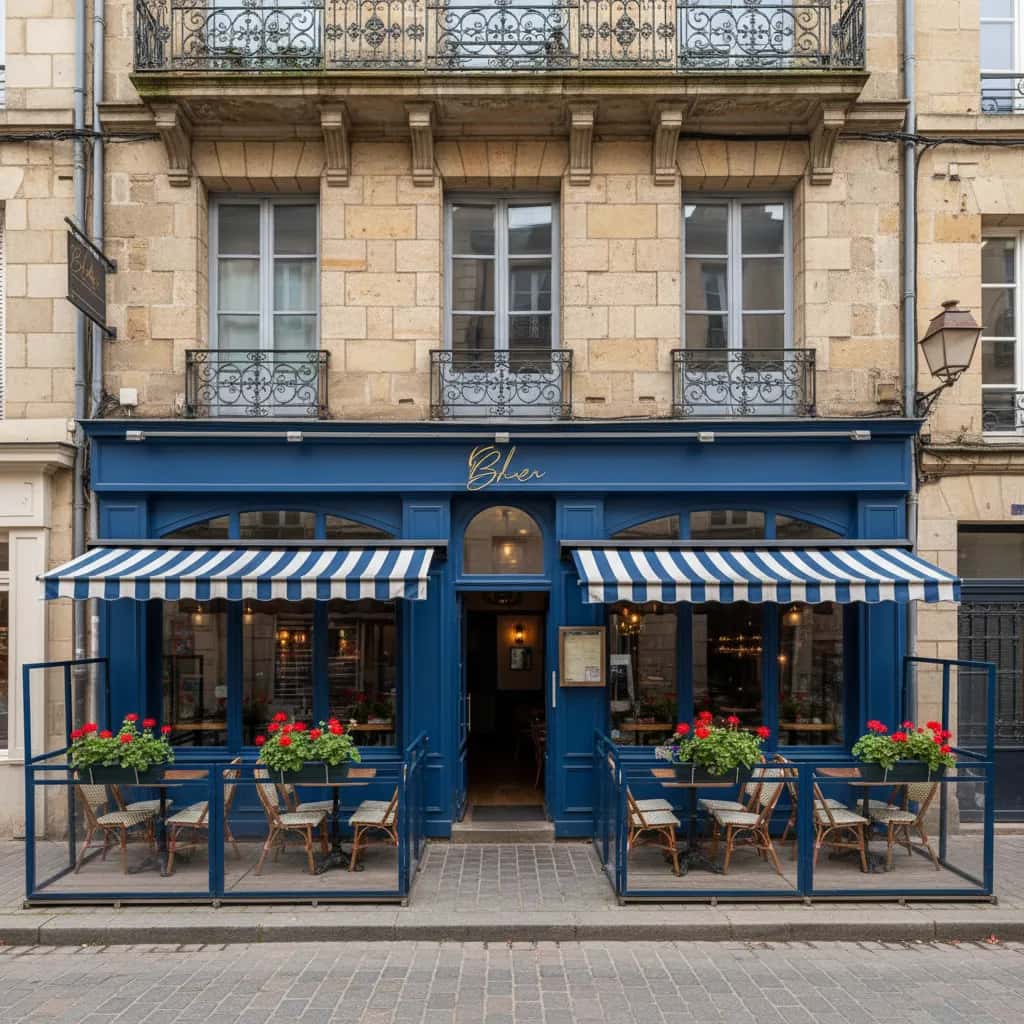 Restaurant 80m² à Nantes : terrasse